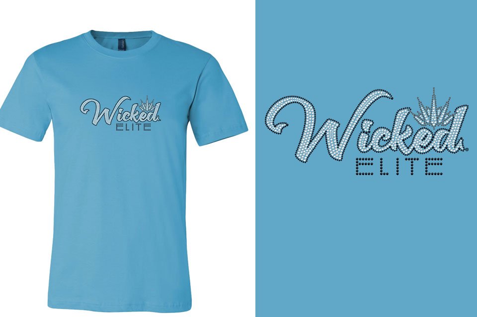 Rhinestones Wicked Elite Unisex t-shirt
