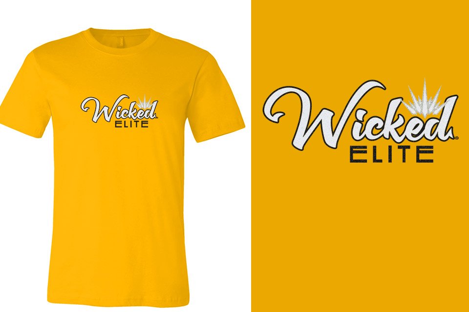 Wicked Elite Glitter Unisex t-shirt
