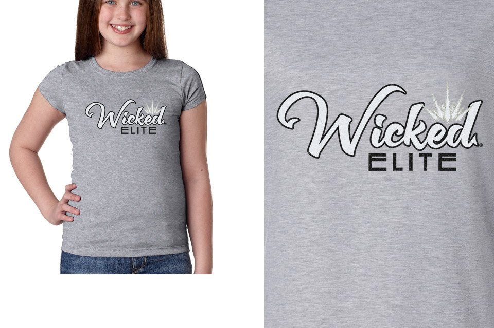Wicked Elite Glitter Girls' Princess T-Shirt