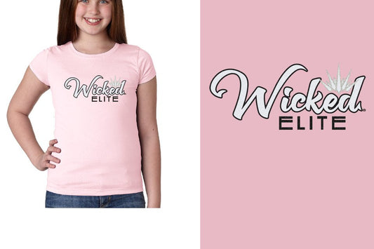 Wicked Elite Glitter Girls' Princess T-Shirt