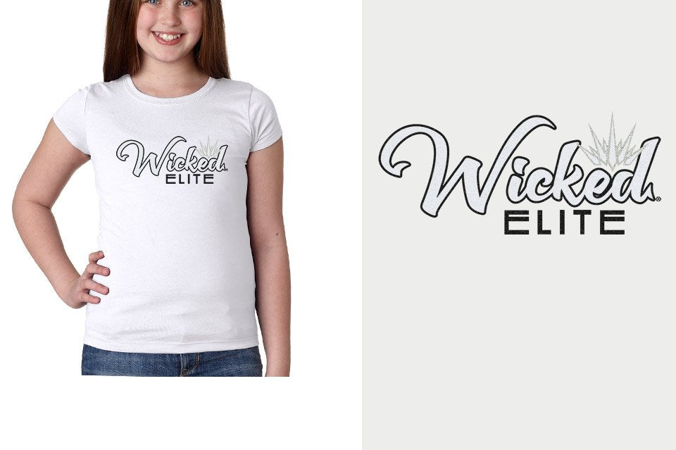 Wicked Elite Glitter Girls' Princess T-Shirt
